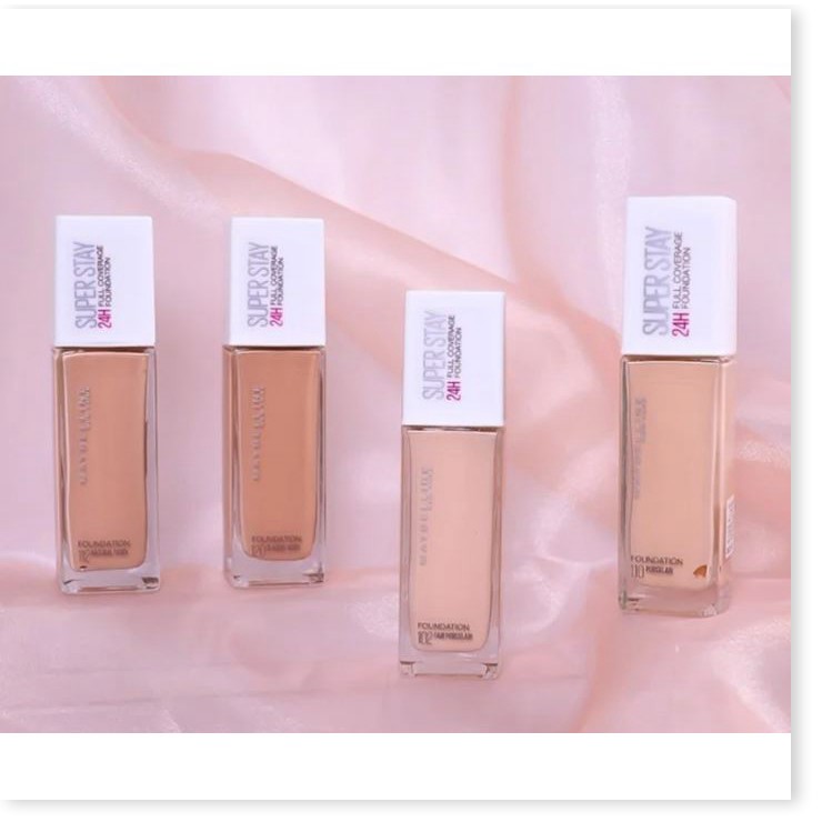 Kem Nền Che Phủ Hoàn Hảo, Bền Màu Lâu Trôi Maybelline Super Stay 24H Full Coverage Foundation 30ml