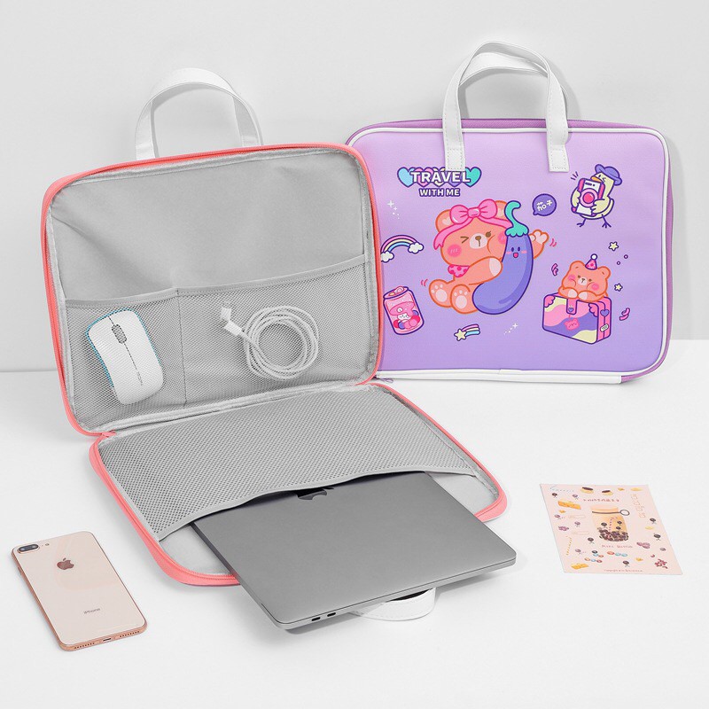Túi đựng laptop ipad 13 13.3 inch tiện dụng Bentoy Milkjoy 34 cm * 27cm | BigBuy360 - bigbuy360.vn
