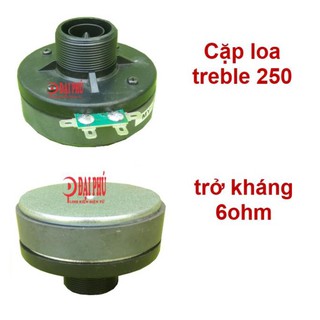 [Mã ELHACE giảm 4% đơn 300K] Loa treble kèn 250 6ohm cho loa kéo (1 cặp)