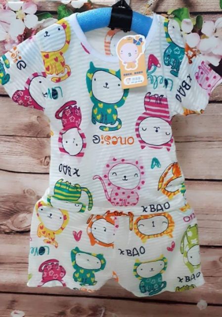 Bộ cotton cộc tay sợi tre 7-35 kg