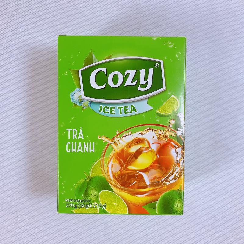 TRÀ CHANH COZY HÒA TAN - hộp (18 gói x 17gr)