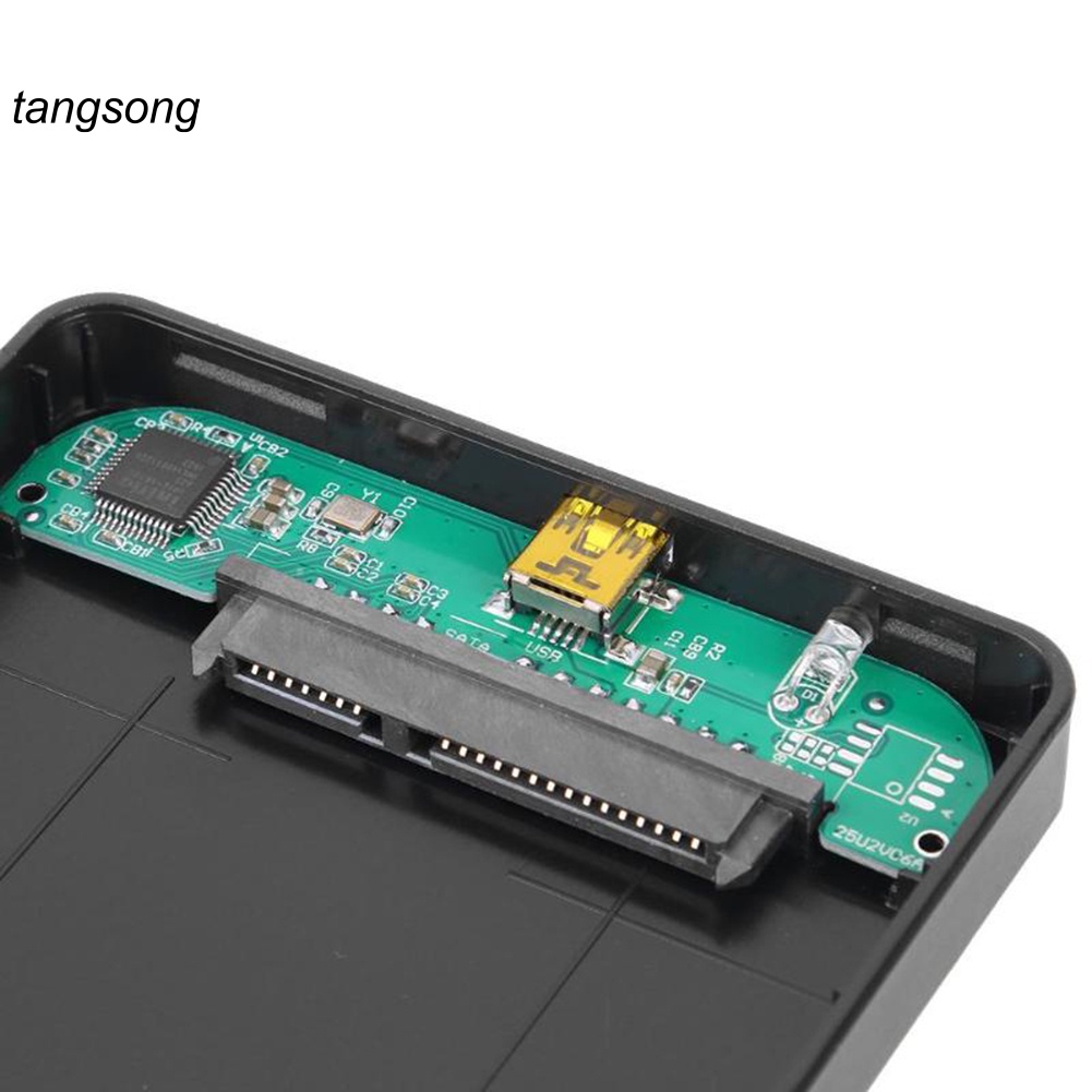 Hộp Đựng Ổ Cứng Ngoài Usb 2.0 2.5inch Sata Hdd Ssd Cho Pc Laptop