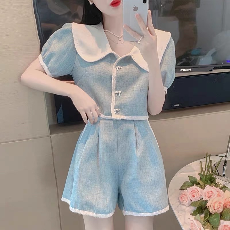 Sét áo mix với  quần siêu  thương