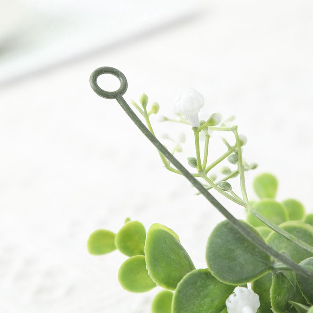 Nhánh Cây Bạch Đàn Nhân Tạo Treo Tường Trang Trí 6.3Ft