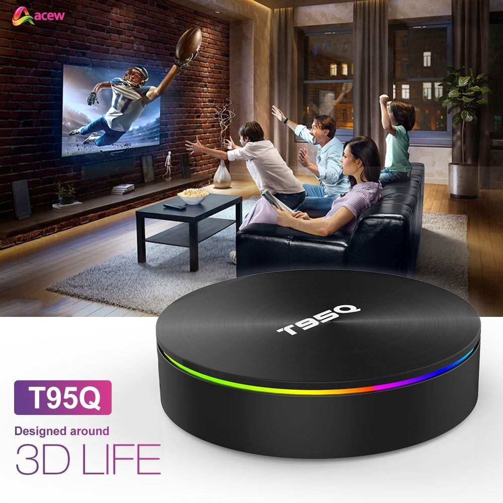 Thiết bị chuyển đổi TV thường thành smart TV Android t95q 4G 32G s905x2 T95Z Plus Android 8.1 epet