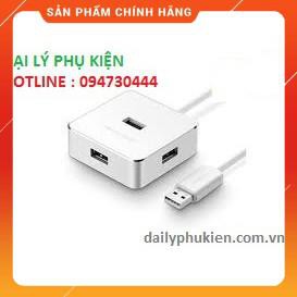 Bộ chia USB 2.0 ra 4 cổng Ugreen UG30426 ( màu trắng) dailyphukien
