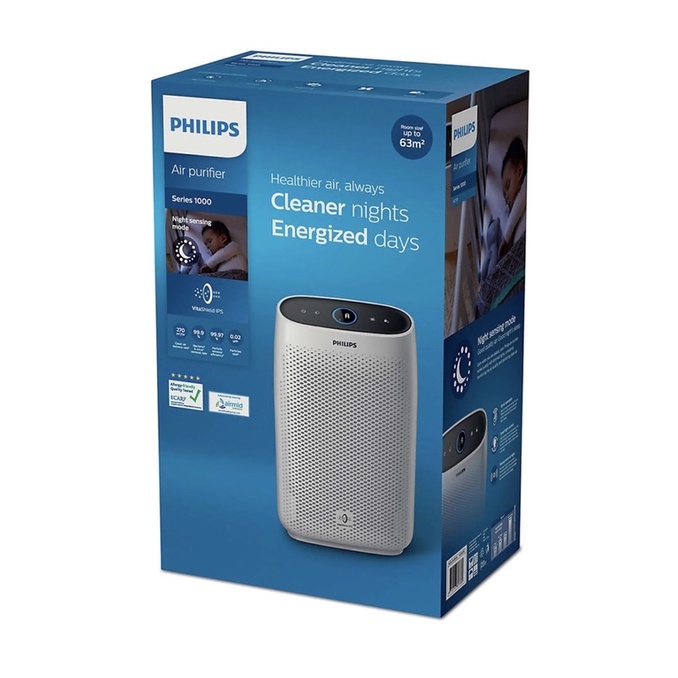 [Mã ELHA22 giảm 5% đơn 300K] [Mã 252ELSALE hoàn 7% đơn 300K] Máy Lọc Không Khí Philips AC1215/10-Hàng Chính Hãng