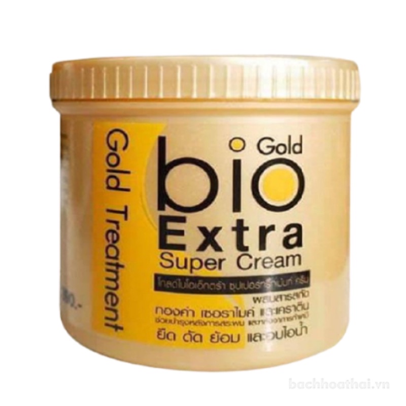 Kem ủ dưỡng ṫóc Gold Bio Extra Thái Lan