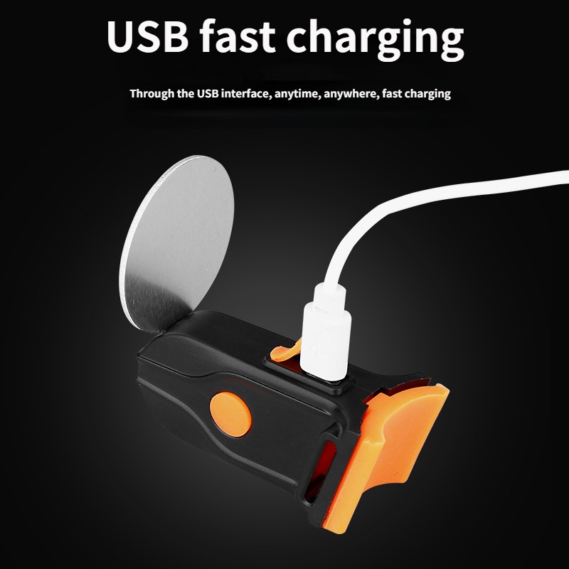 Đèn Đuôi Xe Đạp Leo Núi Ban Đêm Sạc Usb Thiết Kế Sáng Tạo Mới