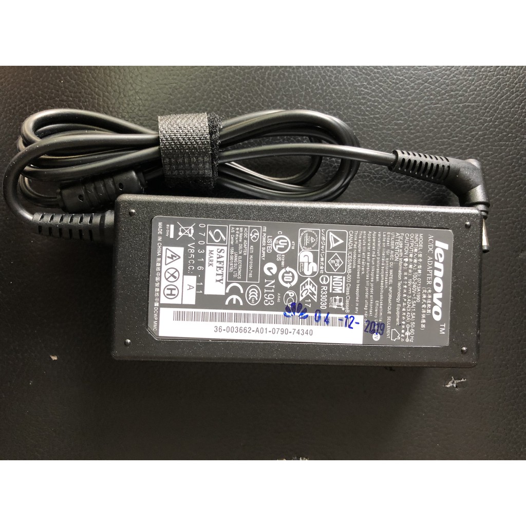 Sạc Laptop Lenovo 19V 3,42A Hàng Zin