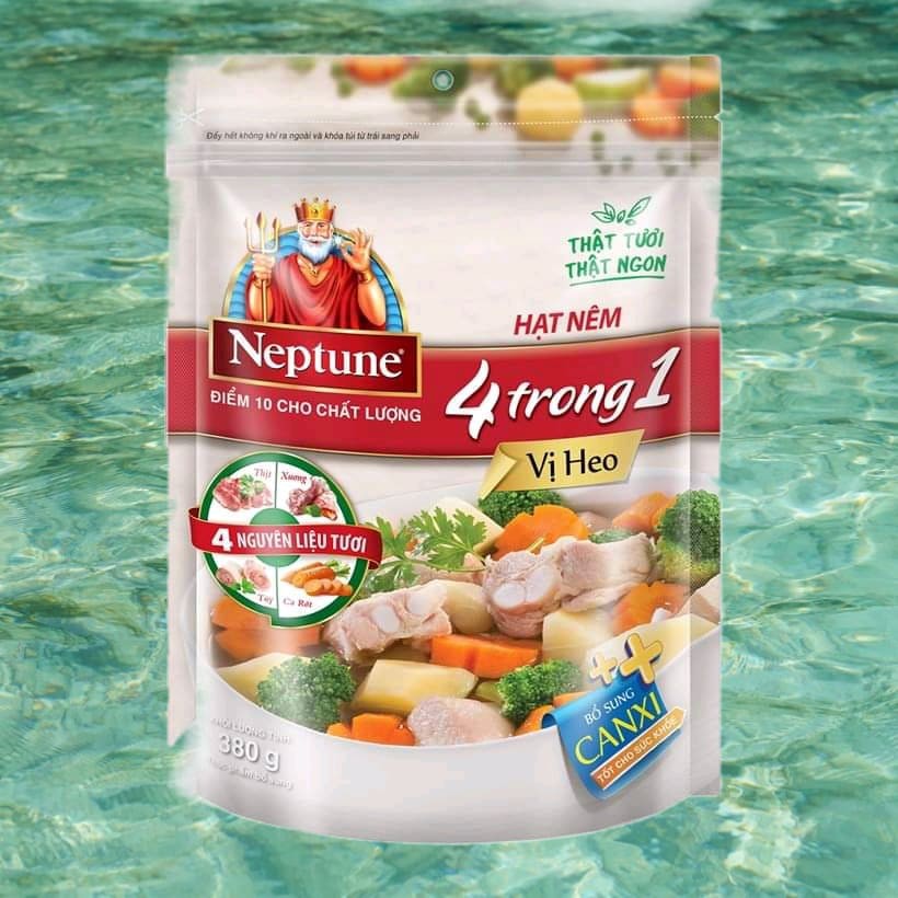 Hạt nêm neptune vị heo gói 350g