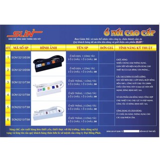 Ổ CẮM ĐIỆN SLIN 2200W