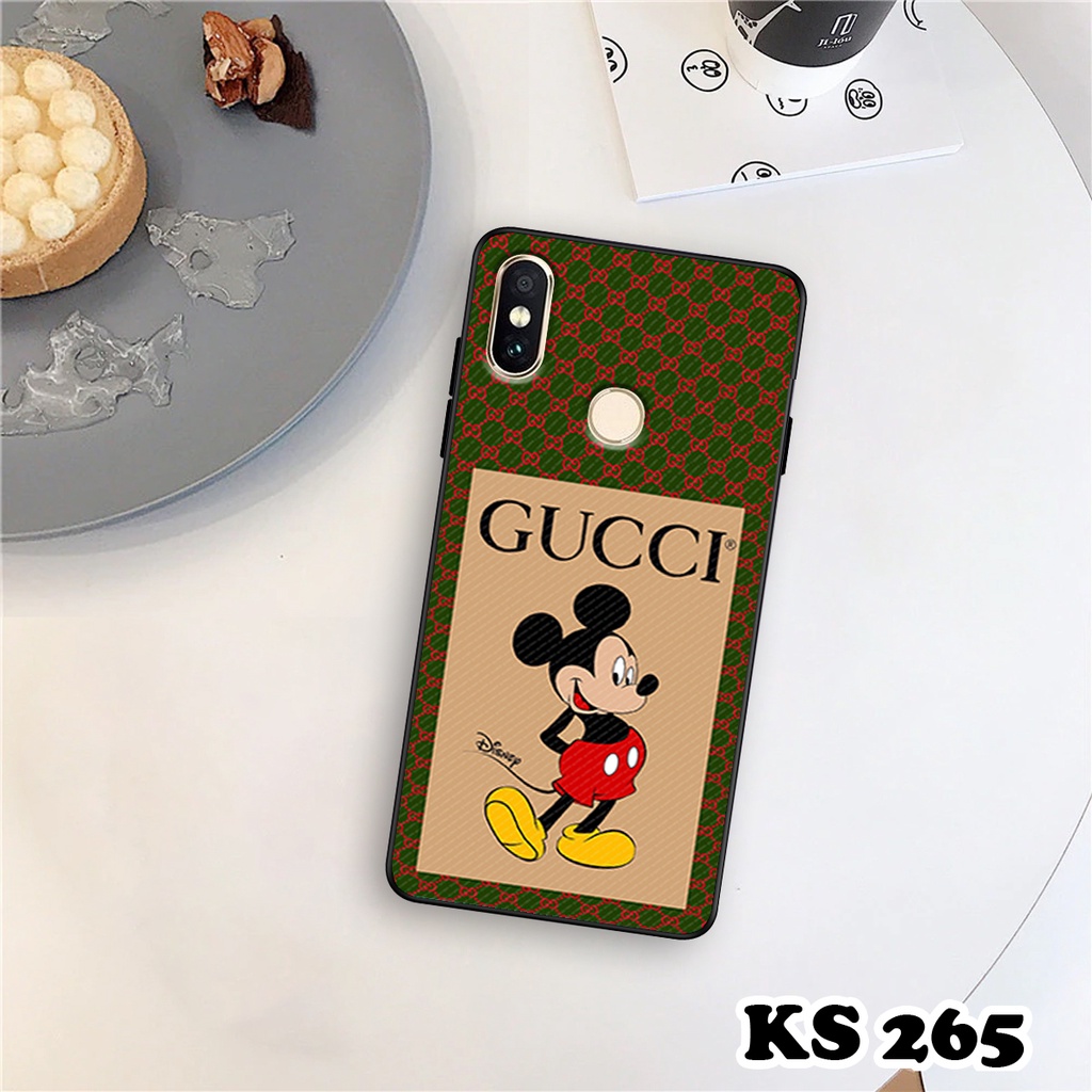 Ốp lưng Xiaomi Redmi Note 5 - Xiaomi Redmi Note 5 Pro - Xiaomi Redmi Note 5A - Ốp in hình GÜÇÇÏ Lưng nhám viền TPU