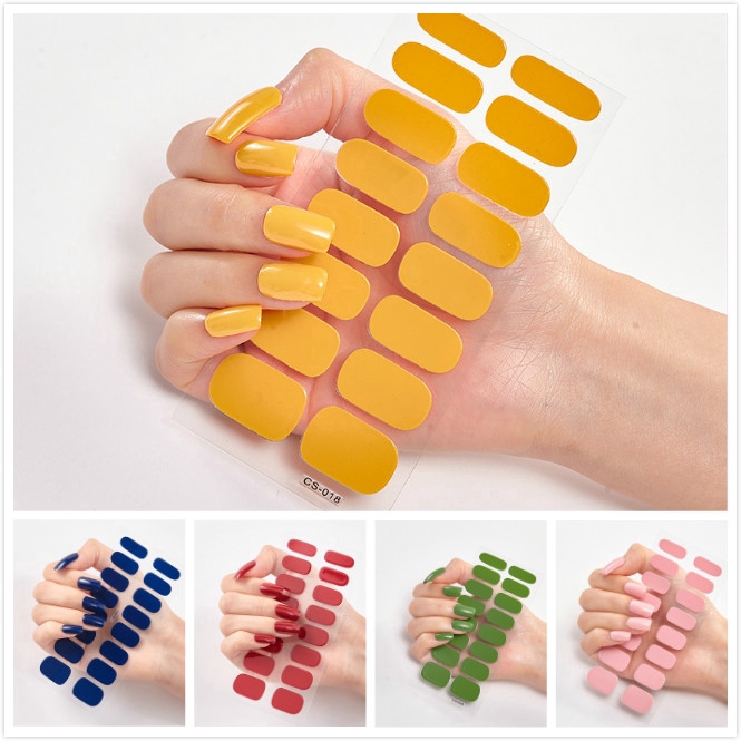 Set 16 Sticker Dán Móng Tay Chống Thấm Nước