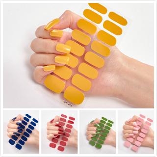 Set 16 sticker dán móng tay chống thấm nước