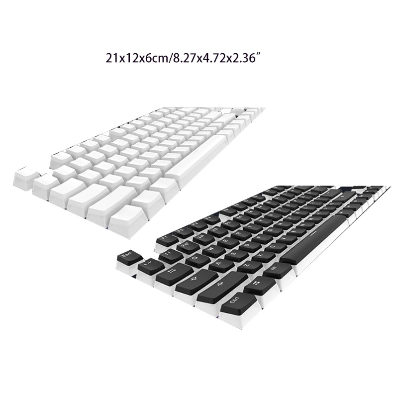 108 Nắp phím đèn nền profile OEM Pudding bằng PBT thích hợp cho bàn phím cơ RGB