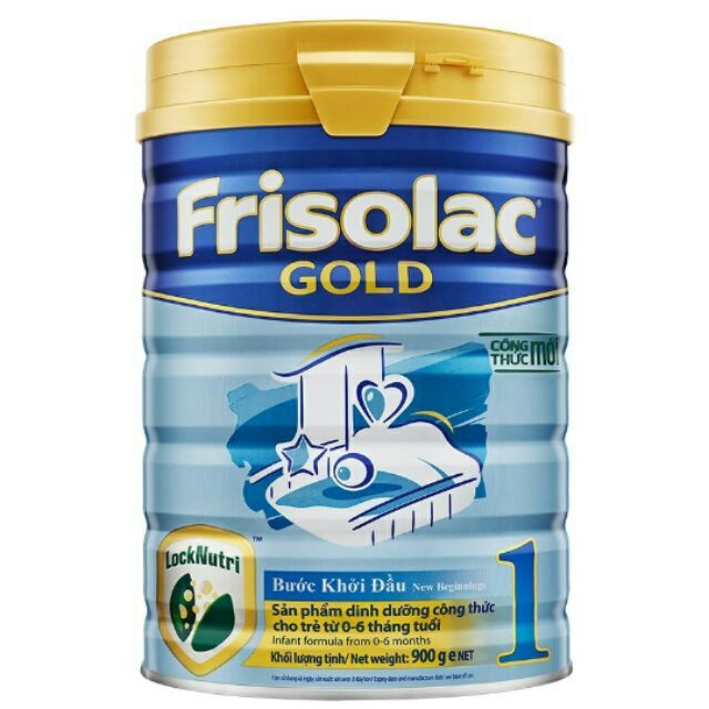Sữa bột Frisolac Gold 1 900g.