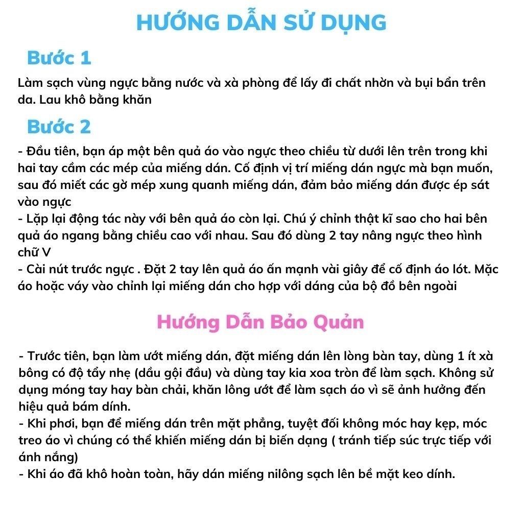 Miếng dán ngực silicon nâng ngực tạo khe quyến rủ DEVARI D4949