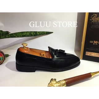 Giầy lười nam da bò thật
