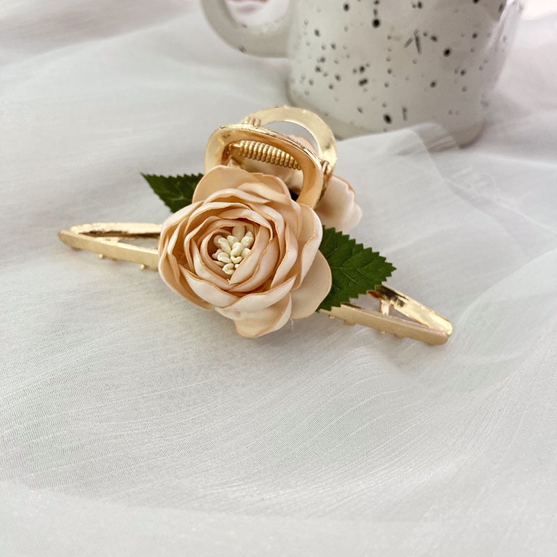 Kẹp Tóc Hình Cá Mập Cỡ Lớn 2022 Thời Trang Pháp Sang Trọng Dành Cho Nữ