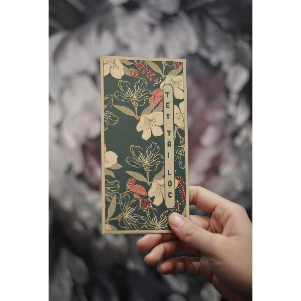 60 Chiếc Lì Xì Thiết Kế HOA LÁ Siêu Hót 2023