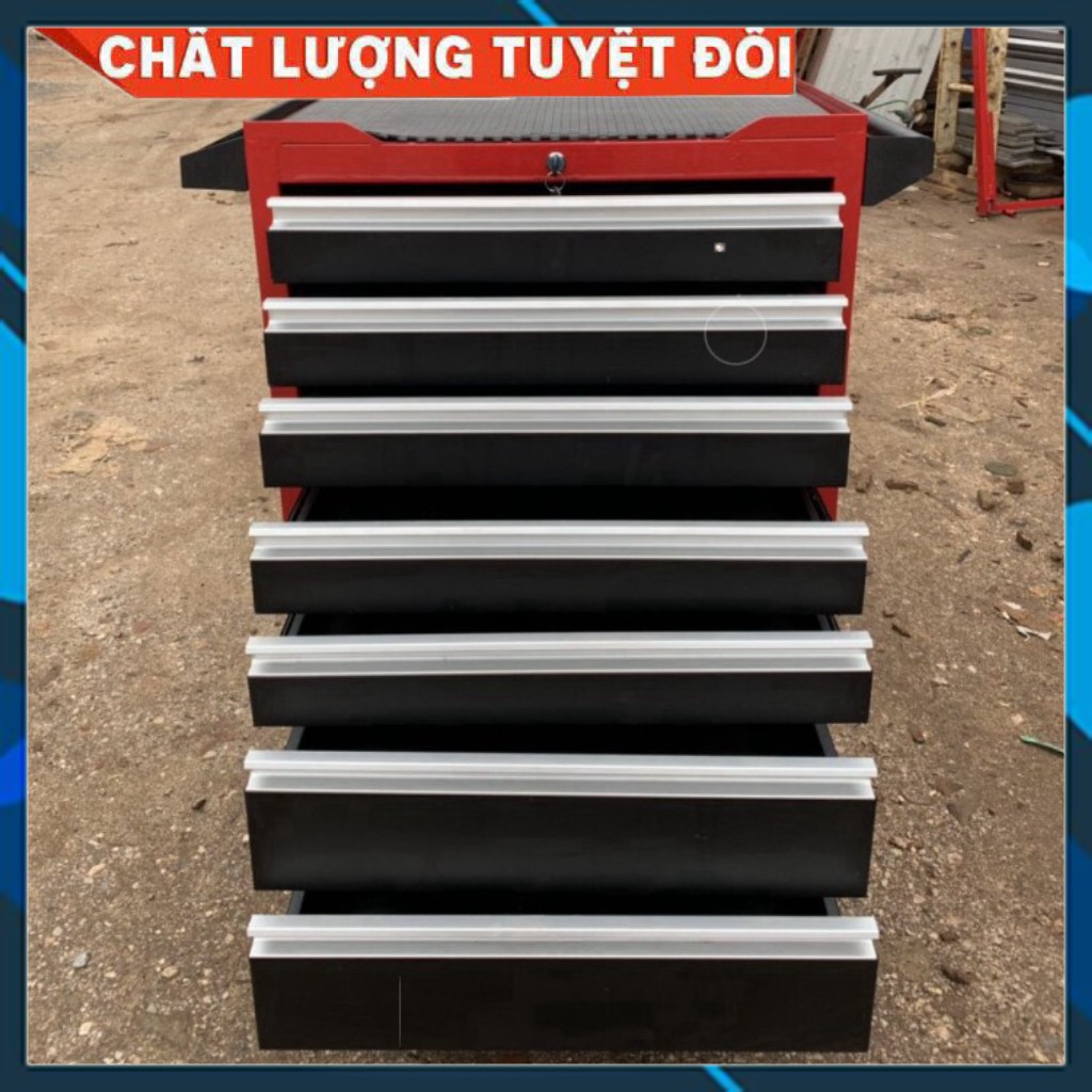 [Chuẩn thợ]  Tủ Đồ Nghề 7 Ngăn Kéo Chuyên Dụng Cho Head & Gara ô tô xe máy