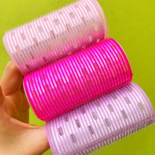 Lô cuốn tóc tự dính hàn quốc lõi nhôm size lớn to