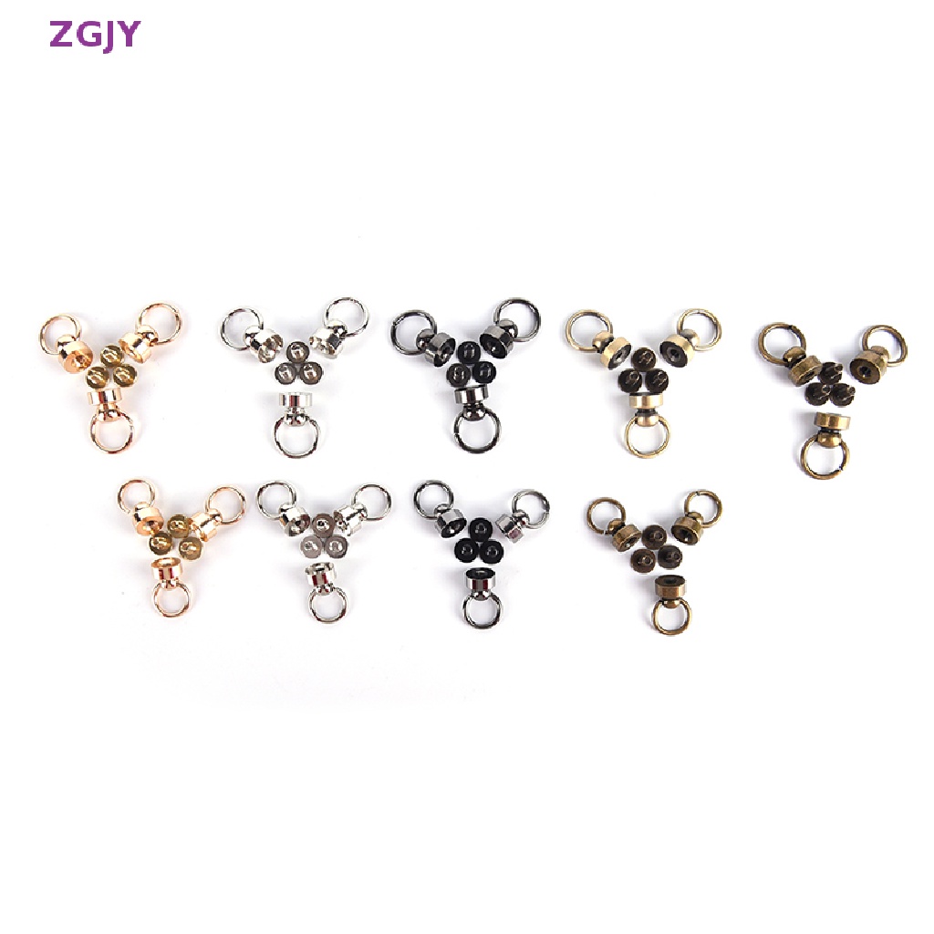 Móc Khóa Gắn Túi Xách / Vali Kèm Ốc Vít Tiện Dụng DIY Mới