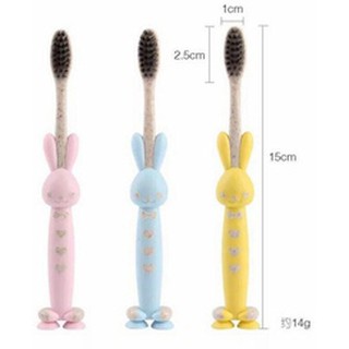 Combo 04 Bàn Chải Đánh Răng Siêu Mềm Hình Thú Cho Bé