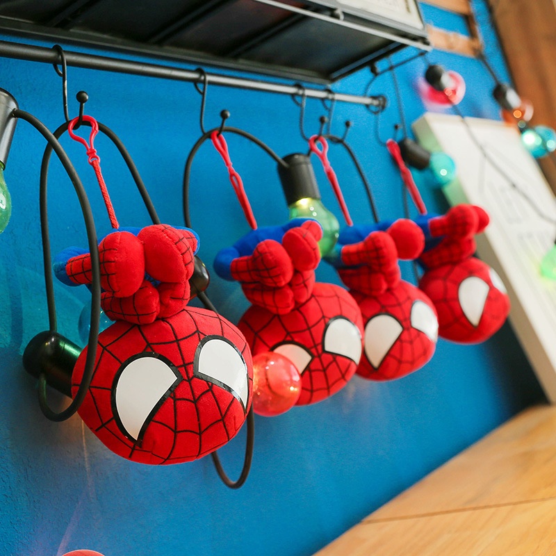 Búp Bê Người Nhện Marvel Nhồi Bông Trang Trí Xe Hơi / Nhà Cửa / Quà Tặng Cho Bé