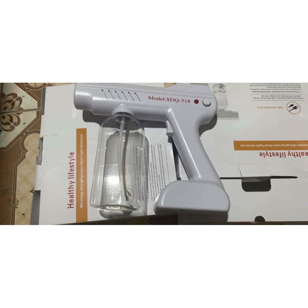 [BH 2 NĂM-HÀNG LOẠI 1- CHỐNG DỊCH] Máy phun khử khuẩn, diệt khuẩn không dây cầm tay siêu tiện lợi