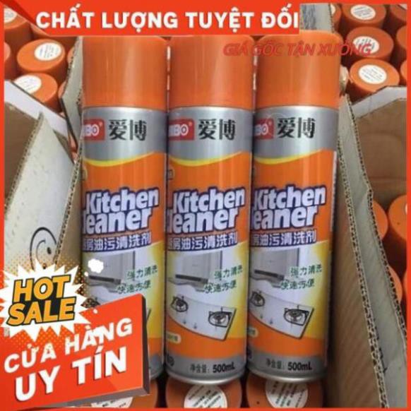 [FREESHIP-HÀNG TỐT] CHAI XỊT BỌT TUYẾT NHÀ BẾP KICHEN CLEANER ĐÁNH BAY DẦU MỠ VÀ VẾT BẨN - HV Store 149