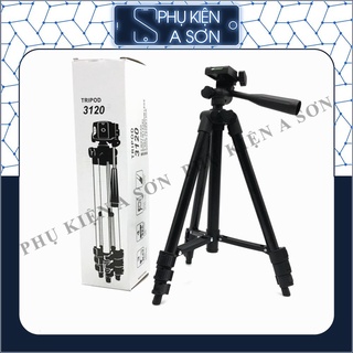 [Freeship 50K] Giá đỡ 3 chân máy chụp ảnh Tripod TF-3120 + Miếng kẹp điện thoại