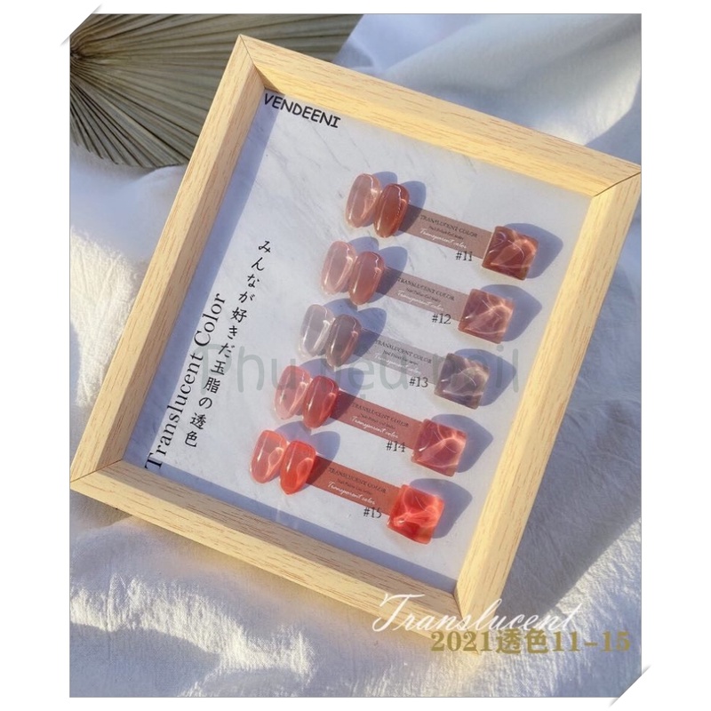 Sơn thạch vendeeni chính hãng - 15ml (Lẻ màu) | Phụ Liệu Nail