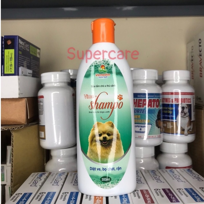 Sữa Tắm Hương Thơm 300 Ml Diệt Ve, Rận, Bọ Chét Trên Chó Mèo