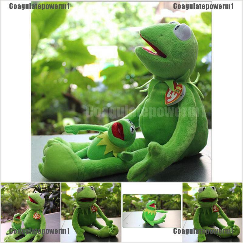 Đồ chơi nhồi bông hình nhân vật chú ếch Kermit trong phim Sesame Street