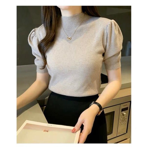 ÁO LEN NỮ QC TAY BỒNG