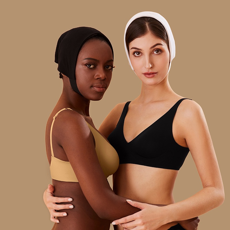 Bộ đồ lót không đường may có đệm nâng ngực size S-XL cho nữ (có bán lẻ)