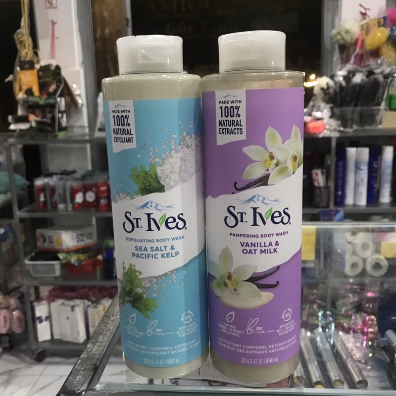 Sữa Tắm Dưỡng Da St.Ives Body Wash 650ml