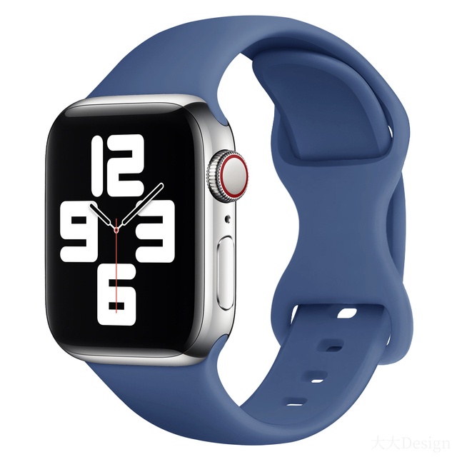 Dây Đeo Silicon Mềm Cho Đồng Hồ Apple iWatch Series 38mm 40mm 42mm 44mm 41mm 45mm