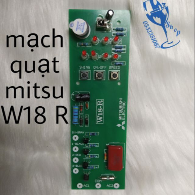 Bo mạch quạt cây Mitsubisi W18-R