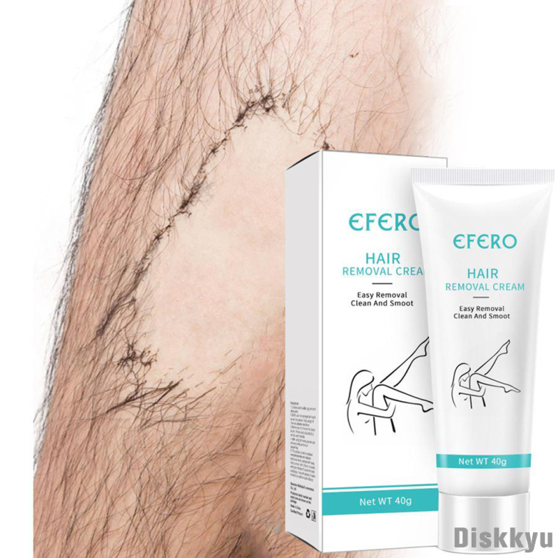 40g Natural Hair Removal Depilatory Cream Effective Arm Armpit Unisex for Men Women