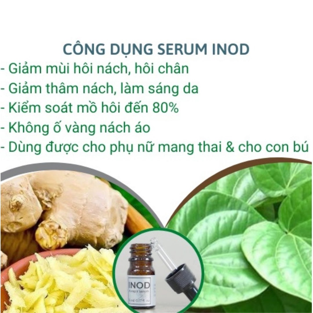 Serum Khử Mùi Hôi Nách INOD Huyền Phi HP79 , Giảm Mùi Hôi Tay Chân, Mùi Cơ Thể