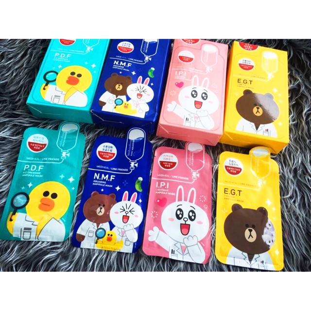 Mặt nạ giấy Mediheal Line Friends