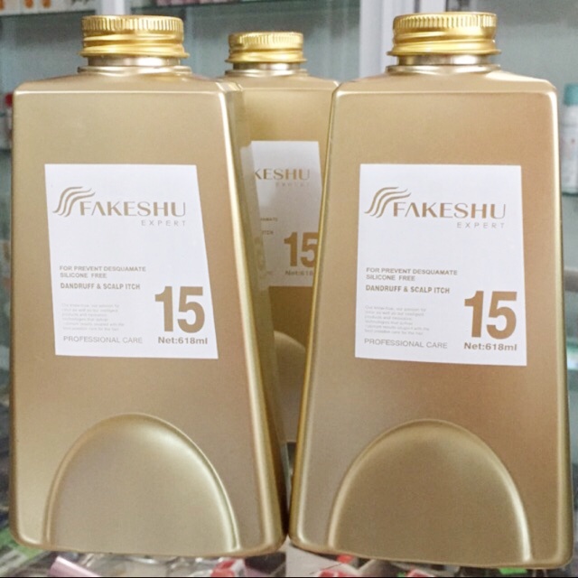 Hấp phủ lụa tơ tằm FAKESHU Nhật Bản chính hãng giúp suôn mềm và bóng mượt như lụa 618ml chính hãng Camshop68