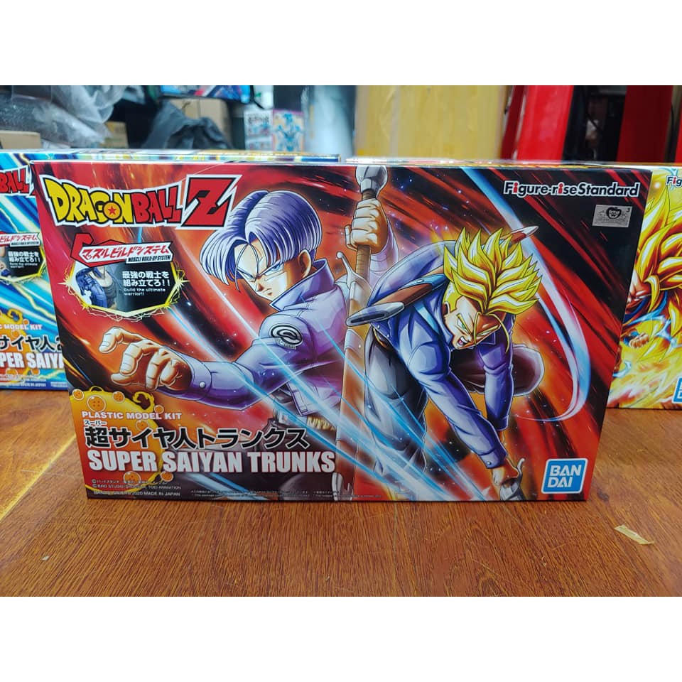 FIGURE RISE STANDARD TRUNK SSJ MÔ HÌNH NHÂN VẬT LẮP RÁP CHÍNH HÃNG MODEL KIT