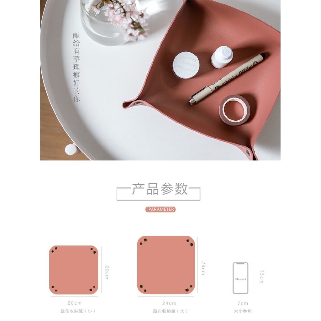 Versatile classic design desk basket