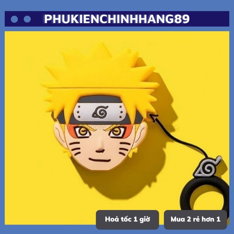 🔥 Case Ap 1/2 & Pro 🔥 Freeship 🔥 VỎ BỌC COOL NARUTO - Cho Tai Nghe Không Dây (Bluetooth) - MOBILE89