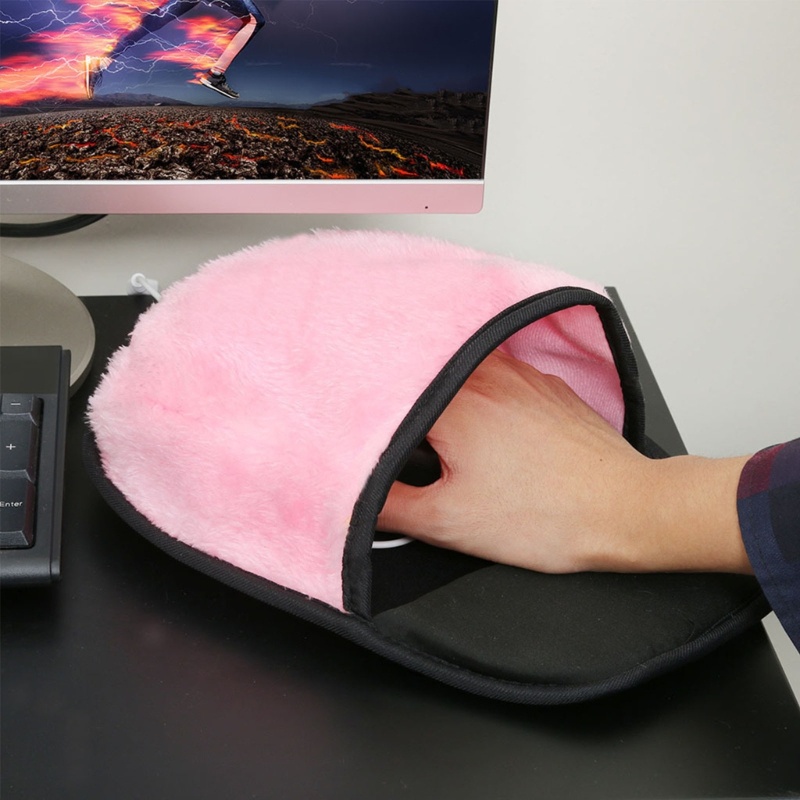 Tấm Lót Chuột Sưởi Ấm Tay Cổng USB Tiện Dụng Cho Gia Đình