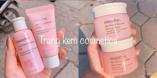 Bộ chăm sóc da innisfree hồng